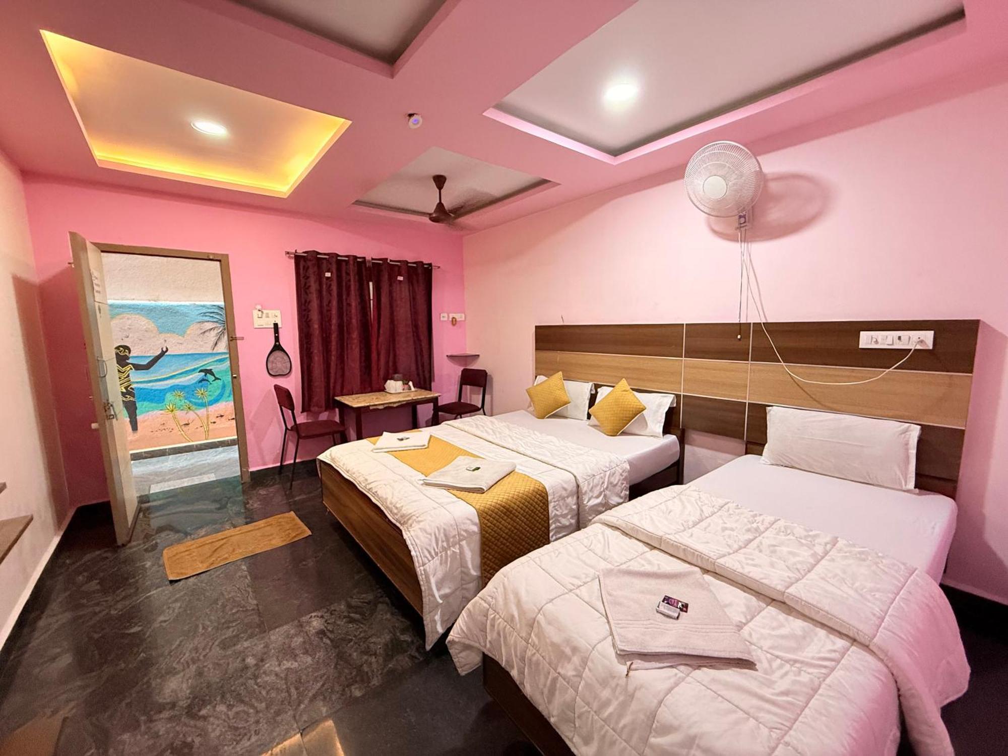Sri Murugan Beach Paradise Hotel Mamallapuram Eksteriør billede